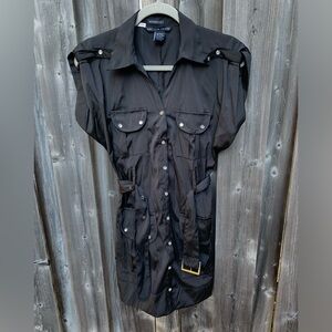 Antilia Femme Polyester Stretch Dress Size Small